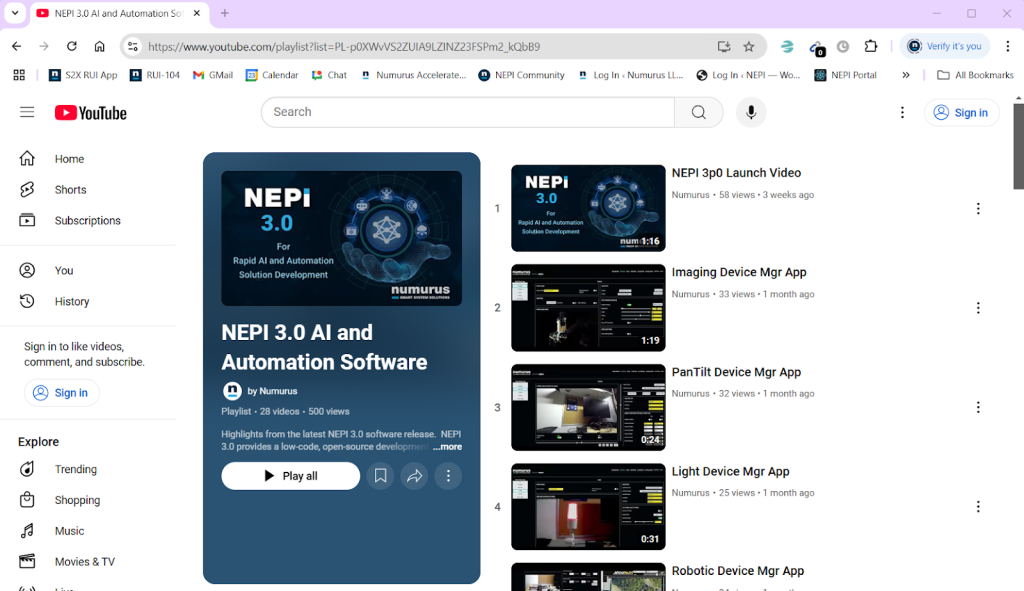 Online Videos - Numurus